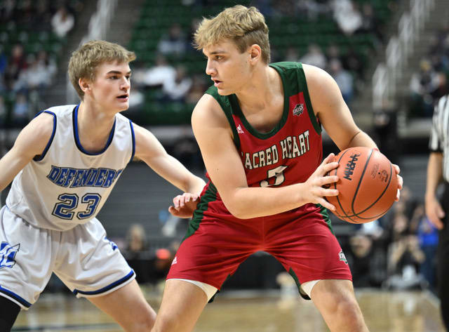 Sacred Heart vs Tri-Unity Christian MHSAA Division 4 title game -- Scott Hasse3